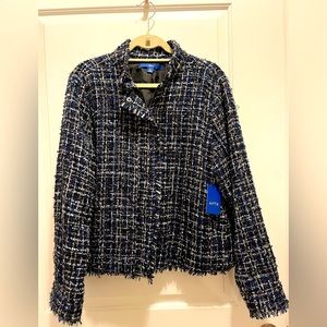 NWT - Tweedy Sparkle boucle’ lady-jacket